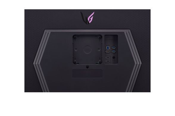 Монітор LG 27" 2xHDMI, DP, USB, Audio, IPS, 3840x2160, 144Hz, 1ms, DCI-P3 95%, G-SYNC, FreeSync, Pivot, HDR400 (27GR93U-B) [101035]