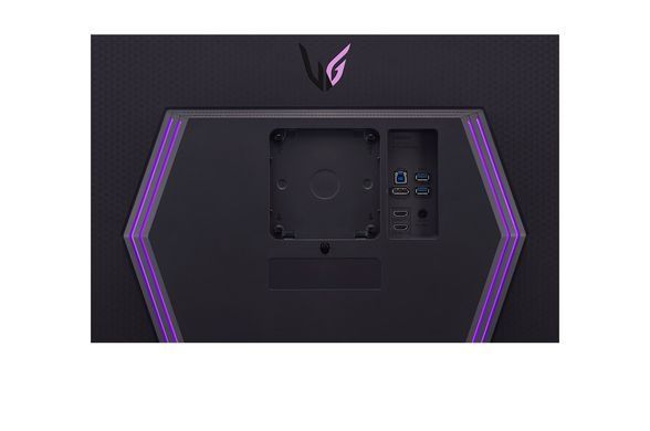 Монітор LG 27" 2xHDMI, DP, USB, Audio, IPS, 3840x2160, 144Hz, 1ms, DCI-P3 95%, G-SYNC, FreeSync, Pivot, HDR400 (27GR93U-B) [101035]