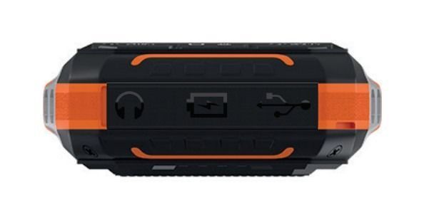 Мобiльний телефон Ergo E182 Dual Sim Black Orange (E182 Black Orange) [619775]