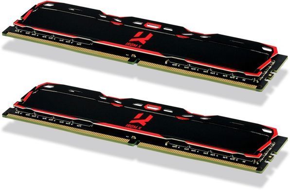 Модуль пам`ятi DDR4 2x16GB/3200 Goodram Iridium X Black (IR-X3200D464L16A/32GDC) [608493]