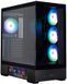 Корпус Zalman P40 DS без БЖ, 2xUSB3.0, 1x Type C, 3x120мм ARGB Reverse, 1x120мм ARGB, VGA 420мм, LCS ready, TG Side/Front Panel, Display, ATX, чорний (P40DSBLACK) [111336], фото 1