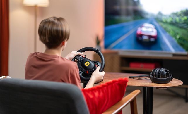 Кермо і педалі Thrustmaster T98-P FERRARI 296 GTB, PC/PS4/PS5 (4160880) [111835]