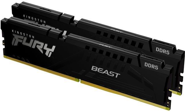 Пам'ять ПК Kingston DDR5 64GB KIT (32GBx2) 6000 FURY Beast EXPO (KF560C36BBEK2-64) [103897]