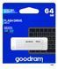 Флеш-накопичувач USB2.0 64GB Goodram UME2 White (UME2-0640W0R11) [607080], фото 6