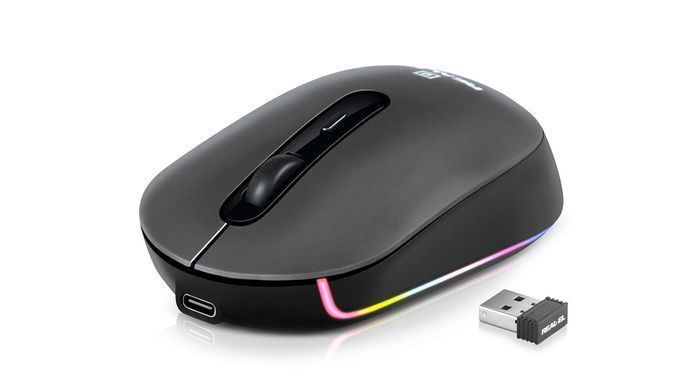 Миша бездротова REAL-EL RM-470W Dark Gray (EL123200049) [606729]