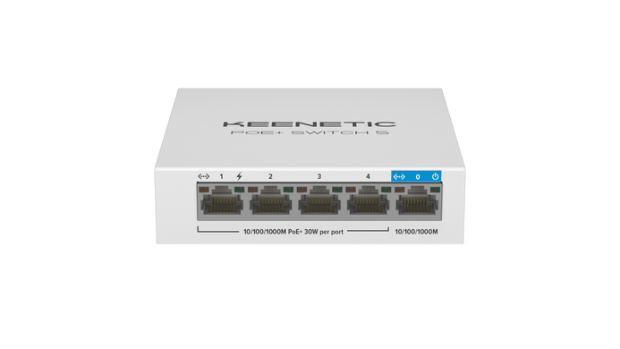 Комутатор KEENETIC Keenetic PoE+Switch5 (KN-4610) [301780]