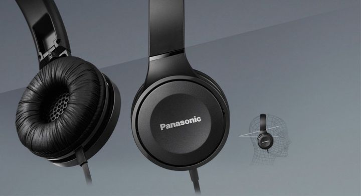 Panasonic Навушники RP-HF100MGC On-ear Чорний (RP-HF100MGCK) [17311]