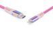 Кабель REAL-EL USB Type-C - Lightning (M/M), 1 м, Rainbow (EL123500054) [604062], фото 1