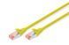 Патч-корд DIGITUS CAT 6 S-FTP, 0.5м, AWG 27/7, LSZH, жовтий (DK-1644-005/Y) [109971], фото 2