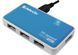 Хаб USB 2.0 -> 4xUSB 2.0 active, White-Blue Defender (83503) [402584], фото 2