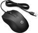 Мишка дротова HP 100 USB, чорна (6VY96AA) [403335], фото 2