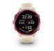 Смарт-годинник Garmin Forerunner 570 42mm Raspberry with Mango/Translucent Bone with Silver Buckle (010-02970-42) [613059], фото 5