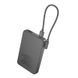 Зовнішній акумулятор HOCO J170 Starlight 22.5W+PD20W fully compatible power bank with cable(10000mAh) Metal Gray (6942007672696) [806620], фото 7