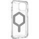 Чохол-накладка Urban Armor Gear Plyo Magsafe для Apple iPhone 15 Ice/Silver (114294114333) [602154], фото 5