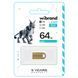 Флеш-накопичувач Wibrand USB 2.0 Lynx 64Gb Gold (WI2.0/LY64M2G) [802985], фото 2