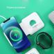 Бездротовий зарядний пристрій ColorWay MagSafe Duo Charger 15W for iPhone White (CW-CHW32Q-WT) [613207], фото 5
