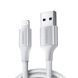 Кабель USB 2.0 AM-Lightning M, 2 м, 2.4A, Срібний, US199 UGREEN (60163) [402388], фото 2