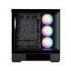 Корпус Zalman P40 DS без БЖ, 2xUSB3.0, 1x Type C, 3x120мм ARGB Reverse, 1x120мм ARGB, VGA 420мм, LCS ready, TG Side/Front Panel, Display, ATX, чорний (P40DSBLACK) [111336], фото 10