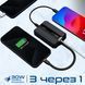 Універсальна мобільна батарея Promate Neo-10Uni 10000mAh 30W Black (neo-10uni.black) [603483], фото 3