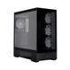 Корпус Zalman P40 DS без БЖ, 2xUSB3.0, 1x Type C, 3x120мм ARGB Reverse, 1x120мм ARGB, VGA 420мм, LCS ready, TG Side/Front Panel, Display, ATX, чорний (P40DSBLACK) [111336], фото 6