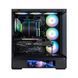 Корпус Zalman P40 DS без БЖ, 2xUSB3.0, 1x Type C, 3x120мм ARGB Reverse, 1x120мм ARGB, VGA 420мм, LCS ready, TG Side/Front Panel, Display, ATX, чорний (P40DSBLACK) [111336], фото 9