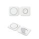 Бездротовий зарядний пристрій ColorWay MagSafe Duo Charger 15W for iPhone White (CW-CHW32Q-WT) [613207], фото 1