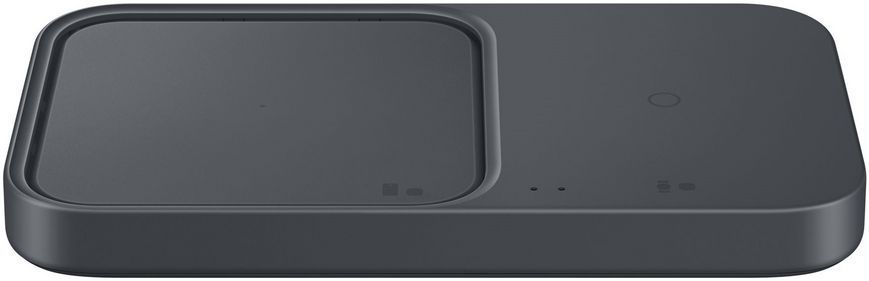 Зарядний пристрій бездротовий Samsung Duo 15Вт, сірий темний (EP-P5400BBEGEU) [108401]