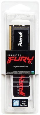 Модуль пам`ятi SO-DIMM DDR5 32GB/5600 Kingston Fury Impact PnP (KF556S40IB-32) [607526]