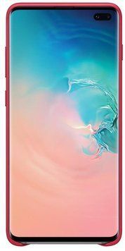 Чохол-накладка Samsung Leather Cover для Samsung Galaxy S10+ SM-G975 Red (EF-VG975LREGRU) [600896]