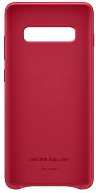 Чохол-накладка Samsung Leather Cover для Samsung Galaxy S10+ SM-G975 Red (EF-VG975LREGRU) [600896]