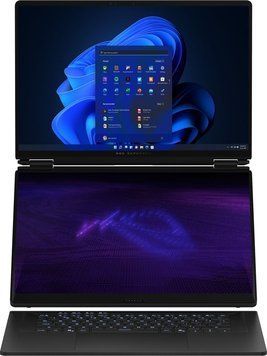 Ноутбук ASUS ROG Zephyrus Duo 16 GX651AX-SR100X 16" 3K Touch OLED, Intel Ultra 9 386H, 64GB, F2TB, NVD5090-24, noOS, Сірий (90NR0NT2-M004C0) [114495]