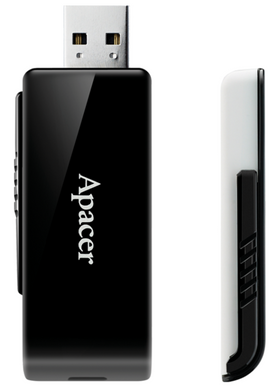 Flash Drive Apacer AH350 32GB USB 3.2 Black (AP32GAH350B-1) [202185]