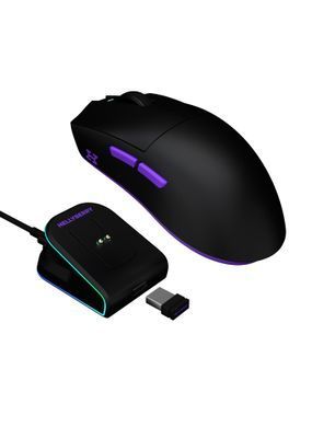 Миша бездротова Hator Hellyberry HM47 Wireless Black/Violet (HM47_black_violet) [619289]