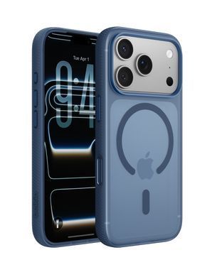 Чохол Belkin для iPhone 17 Pro, Magnetic Protective Grip, Navy (MSA035HQNY) [111901]