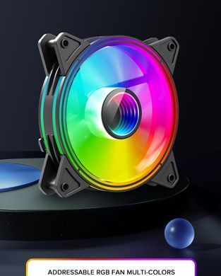Кулер для корпуса GAMEMAX (FN-12Rainbow-Q-Infinity) [303443]