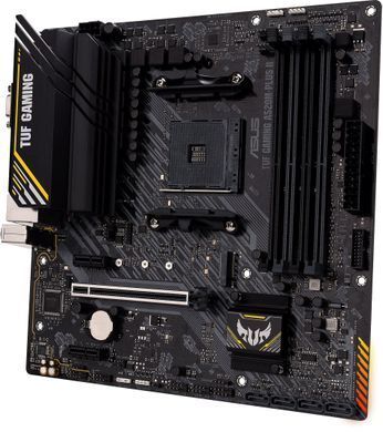 Материнcька плата ASUS TUF GAMING A520M-PLUS II sAM4 A520 4xDDR4 HDMI DP D-Sub mATX (90MB17G0-M0EAY0) [109100]