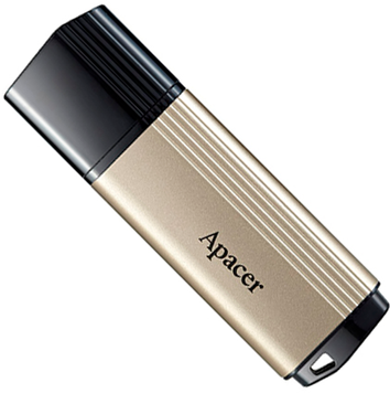 Flash Drive Apacer AH353 32GB USB 3.2 Champagne Gold (AP32GAH353C-1) [202412]