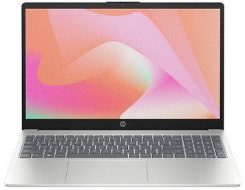 Ноутбук HP 15-fc0115ua 15.6" FHD IPS AG, AMD R5-7520U, 16GB, F512GB, UMA, DOS, сріблястий (DM8B5EA) [115508]