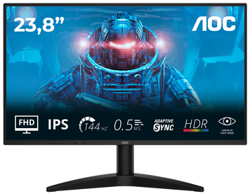 Монiтор 23.8" AOC Black (24B36X) [203977]