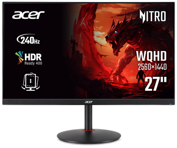 Монiтор 27" Acer XV272UW2bmiiprx Black (UM.HX2EE.201) [203322]