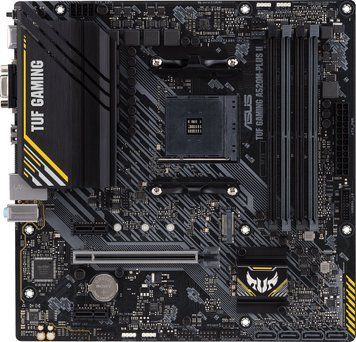 Материнcька плата ASUS TUF GAMING A520M-PLUS II sAM4 A520 4xDDR4 HDMI DP D-Sub mATX (90MB17G0-M0EAY0) [109100]