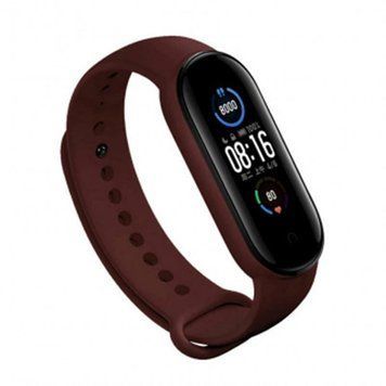 Ремінець BeCover для Xiaomi Mi Smart Band 5/Mi Smart Band 6 Red Wine (705557) [604628]