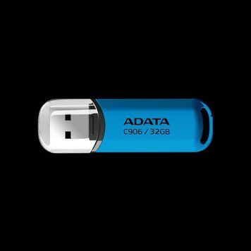 Флеш-накопичувач ADATA USB 2.0 C906 32Gb Water Blue (AC906-32G-RWB) [803656]