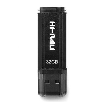 Флеш-накопичувач USB 32GB Hi-Rali Stark Series Black (HI-32GBSTBK) [607131]