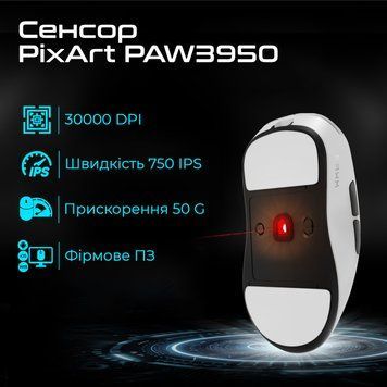 Миша бездротова RAWM ES21Pro Black (ES21pro.black) [614219]