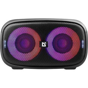 Акустична система 1.0 Defender Q5 20 Вт Bluetooth/FM/USB/TF/IPX5, LED, чорна (65305) [405307]
