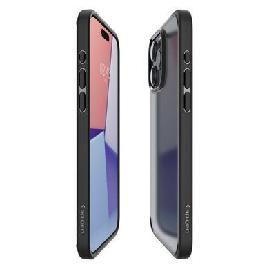 Чохол Spigen для iPhone 15 Pro Max, Ultra Hybrid, Frost Black (ACS06568) [108203]