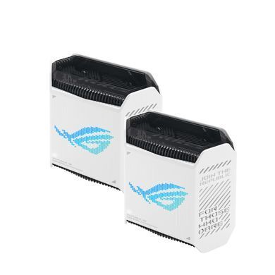 Система WiFi-Mesh ASUS ROG Rapture GT6 AX10000, 3xGE LAN, 1x2.5GE WAN, 1xUSB 3.2, 1мод, білий (90IG07F0-MU9A30) [104584]