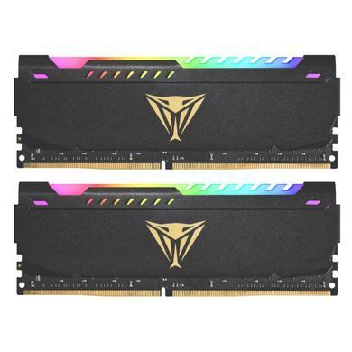 Модуль пам`яті DDR4 2x16GB/3200 Patriot Viper Steel RGB Black (PVSR432G320C8K) [607516]