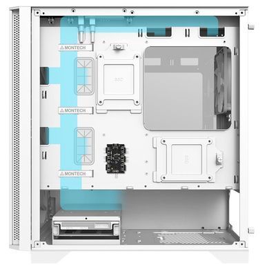Корпус MATX W/O PSU MONTECH (AIR 100 ARGB (W)) [501895]